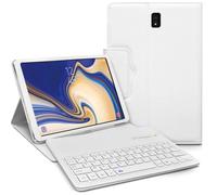 Étui de Protection - Samsung - Galaxy Tab S4 - Clavier Bluetooth Azerty - Blanc - 10.5 pouces