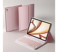 Étui de protection sans fil pour clavier, compatible avec iPad Air 1/Air 2/Air 3/Air 4/Air 5/6, iPad 5e/6e/7e/8e/9e/10e/11e génération, iPad Pro 11" (2018/2020/2021/2022), Galaxy Tab et Redmi Pad SE -