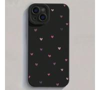 Étui de protection simple anti-choc avec imprimé cœur compatible avec iPhone, Redmi 10, Redmi Note 11 4G, Redmi 11 Lite, Oppo A53, A14, A23, S23 Ultra, S24, version internationale, résistant à l'eau,