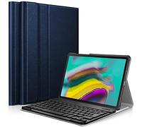 Étui de Protection Slim (Bleu) + Clavier Bluetooth pour Samsung Galaxy Tab S5e SM-T720