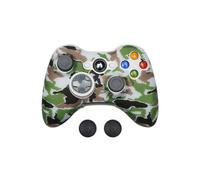 Étui de protection souple camouflage pour manette sans fil/filaire Xbox 360