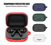 étui de protection souple en silicone noir pour écouteurs sans fil Moto Buds+ BT. Compatible avec les
