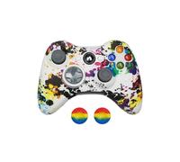 Étui de protection souple Rainbow pour manette Xbox 360, compatible avec manette filaire/sans fil, compatible