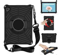 Étui de protection Spider King EVA avec bandoulière réglable et support pour Lenovo Tab M10 TB-X505F et TB-X605F / P10 TB-X705F