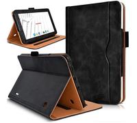 Etui De Protection - Thomson - Teo10-8g - Noir - Éco-Cuir - Support 3 Modes