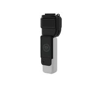 Étui de Protection translucide pour DJI Pocket 4 Ultra léger 26,5 g Étui de Protection Complet avec Affichage de la Batterie Antichoc Anti-Rayures Couvercle d'écran d'objectif à cardan