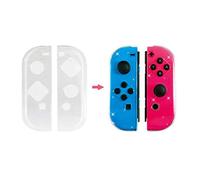Étui de Protection Transparent pour Manette de Jeu, étui de Remplacement pour contrôleur de Poche Bricolage pour commutateur,Etui de Protection Anti-poussière/Anti-Rayures pour Gamepad