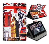 Etui de Protection Universel M Support Motif ZA03 pour Tablette Liseuse Kobo Forma 8 Pouces