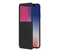 Etui de Protection WE pour HUAWEI P30 LITE - Cuir Noir - Fenêtre de Visualisation - Fin et Léger