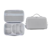 Étui de rangement avec bandoulière pour DJI Neo 2 - En polyuréthane - Compatible avec drone Neo 2, contrôleur RC-N3, câble de données, hub de charge, gris, /