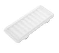 Étui de rangement de batterie AA compact, le petit conteneur d'organisateur contient 10 batteries, des batteries peu encombrantes pour voyager, à la maison ou au bureau - Boîte de rangement durable