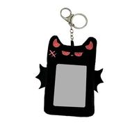 Étui de rangement de porte-cartes réutilisable pour laissez-passer de cafétéria d ' étudiant et clés de dortoir, portefeuille de cartes polyvalent étanche, pochettes en plastique, housse de boîtier