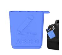 Étui de rangement de protection en silicone pour crayons - Pour , artistes, maison, bureau, école, sac à livres, bleu, Refer to description, Unisexe