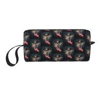 Étui de rangement de voyage avec imprimé pygargue à tête blanche d'Amérique du Nord - Pochette de rangement portable à fermeture éclair pour un rangement ordonné