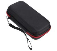 Étui de Rangement de Voyage pour Appareil Glycémie, Noir, Compact | Oxford Doublé, Fermeture Zippée Scellée, Compartiments Dédiés, Compatible avec Principaux Modèles de Mesure de Glycémie