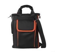 Étui de rangement de voyage pour haut-parleur JBL Encore2 avec tissu polyester et matériau PE, sac spacieux conçu pour microphone et équipement audio