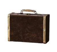 Étui de rangement en cuir style antique à la mode pour bijoux et petits objets avec boîte décorative pour décoration de la maison