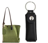 Étui de rangement en cuir synthétique pour clé USB, petit porte-clés pour enseignants, photographes, bureau, carte d'accès d'anniversaire, souvenirs, archivistes, élèves