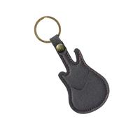 Étui de rangement en cuir synthétique pour médiators de guitare, porte-clés, sac de rangement, outil de rangement pour divers paramètres musicaux, équipement de salle de classe, Noir