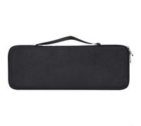 Étui de rangement en EVA pour clavier compatible avec logitech for mx Keys Advanced et Key S, noir, 46 x 16 x 45 cm, pour protection de voyage ou de bureau