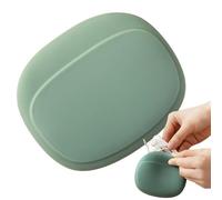 Étui de rangement en silicone pour câble de données - Étui pour écouteurs - Étui en silicone - Étui pour écouteurs - Portefeuille - Organisateur de données - Rangement des câbles - Accessoire pour