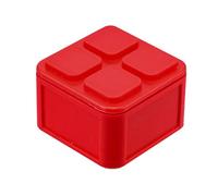 Étui de rangement en silicone pour le travail du bois, récipient à couvercle refermable, outil à main portable pour le travail du bois, petits outils de colle