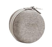 Étui de rangement étanche en EVA rigide - Portable - Pour montre-bracelet - Sac de transport - Housse de protection à fermeture éclair unique - Organisateurs de dossiers de maquillage - Poignée