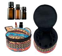 Étui de rangement étanche pour huiles essentielles, vernis à ongles, vernis à ongles, vernis à ongles, boîte de rangement pour vernis à ongles, étui de transport pour huiles essentielles, peut