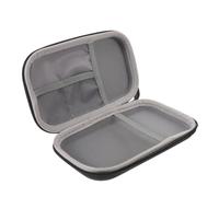 Étui de Rangement EVA Portable Noir pour Chargeur, Câble, Voyage | Compartiments Spacieux, Protection Chocs et Éclaboussures, Usage Bureau et Déplacement, Design Moderne