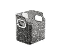 Étui de rangement facile à transporter pour maquillage et pinceaux, résistant à l'eau, rangement polyvalent pour les voyages et les étudiants, organiseurs de voyage, Gris transparent.