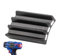 Étui de rangement magnétique pour forets de 4,5 x 2,5 cm - Porte-embout magnétique universel - Peut contenir quatre forets à percussion sur le côté des forets - Accessoire pratique F
