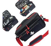 Étui de rangement organisé Bolus avec séparateurs internes pour une gestion efficace des médicaments, excellent pour les touristes, les soins de crise familiaux et les médicaments quotidiens