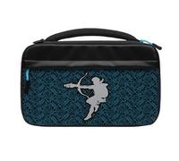 Etui de rangement Pdp Glow Sheikah Shoot pour Nintendo Switch Nintendo Switch Lite et Nintendo Switch Modèle OLED Noir bleu