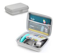 Étui de rangement portable compatible avec 3Doodler Start+ Essentials (2024), sac de transport pour stylo d'impression 3D, recharges, adaptateur secteur, câble et accessoires, Gris
