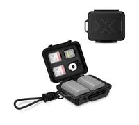 Étui de Rangement Portable pour Batterie d'appareil Photo et Cartes mémoire pouvant contenir 4 Cartes SD, 3 Cartes CFexpress Type-A, 2 Batteries d'appareil Photo pour NP-FZ100 NP-W235