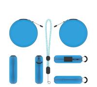 Étui de Rangement Portable pour Tamagotchi Paradise Console, Petit Sac de Rangement en PU Antichoc et Anti-poussière pour Tamagotchi Paradise Accessoires d'animaux Virtuels (Bleu)