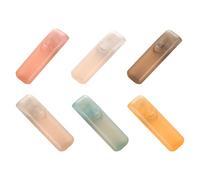 Étui de rangement portable transparent pour cure-dents - Convient pour cure-dents, tablettes, aiguilles à coudre et boutons - Boîte transparente en polypropylène pour fil dentaire