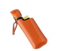 Étui De Rangement Pour Allume-Cigare Coupe-Vent De Camping En Plein Air, Housse En Cuir Pu Classique Léger Durable Prévenir Les Dommages
