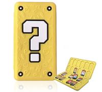 Étui De Rangement Pour Carte De Jeu Portable En Silicone Antichoc En Relief 3d Compatible Avec Nintendo Switch Oled Model /Switch