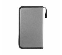 Étui de rangement pour CD et DVD, 128 boîtiers DVD portables, capacité de rangement pour CD/DVD (128)