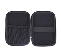 Étui de rangement pour console portable RG35XX, double couche de mousse avec fermeture éclair fluide, poche intérieure et structure antichoc,