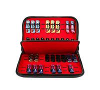 Étui de Rangement pour Couteaux de Poche, Petit Couteau de Rangement, Sac de Rangement pour Outils, Fourreau Pliable pour Mini Couteau de Poche de Survie, boîte à Couteaux avec 40 emplacements