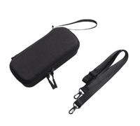 Étui de rangement pour DJI Osmo Pocket 4 Pro, résistant aux chocs, coque rigide en EVA avec sangle réglable, sac de transport à bandoulière, Noir avec bandoulière, Étui de rangement pour DJI Osmo