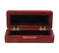 Étui de rangement pour embouchure de saxophone en bois d'érable Boîte de protection pour instrument portable