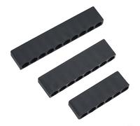 Étui de rangement pour embouts de tournevis à tige hexagonale - Ensemble de 3 pièces avec organiseurs en plastique à 6/8/10 trous, organisateur d'outils compact pour atelier et