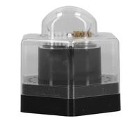 Étui de Rangement pour Forets à Ongles 24 Trous, 2 en 1, Présentoir de Forets, Boîte de Rangement pour Forets à Ongles, étui de Brosse de Nettoyage, étui Multifonctionnel pour