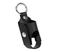 Étui de rangement pour inhalateur - En cuir synthétique - Avec boucle en métal - Protection de protection pour voyage léger - Poche d'organisation quotidienne sûre pour inhalateur - Mallette de