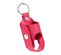 Étui de rangement pour inhalateurs : sac de rangement d'espacement prêt à voyager, élégant porte-médicaments PU | Design sûr de soutien-gorge en métal, sac de poche pour l'école, (Hot Pink