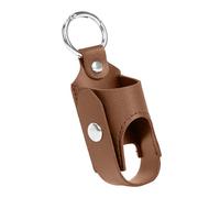 Étui de rangement pour inhalateurs, support pour étuis pour inhalateurs, étui pour support d'espacement d'inhalateur avec boucle en métal, pratique en cuir PU léger et protecteur pour randonnée