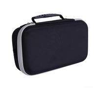Étui de rangement pour JBL Charge 6 en EVA, résistant aux chocs, intérieur en velours et poche de rangement supplémentaire (noir)